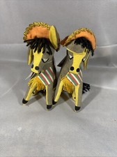 Lot Of 2 Vintage 1962 Dream Pets R. Dakin  Company With Tags Pancho Donkey G2