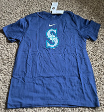 NEW Nike Seattle Mariners MLB Men's Logo Short Sleeve T-Shirt (Medium)