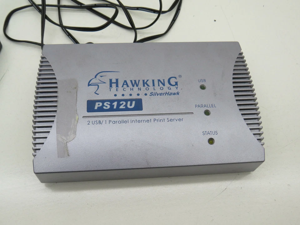 Hawking PS12U Internet Print Server 3-Port, 2x USB, 1x Parallel - Image 2 of 4