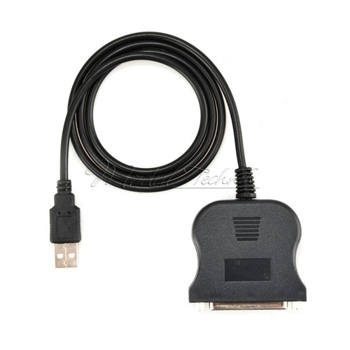 USB to DB25 25pin Parallel Port Connection Cable Adapter Printer Data Cable - Afbeelding 1 van 7