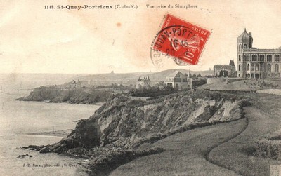 CPA 22 - ST-QUAY-PORTRIEUX (Côtes d'Armor) - 1148. Semaphore Ansicht