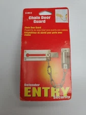 Polished Brass Keyed Chain Door Guard | Defender Entry Security | Prime-line