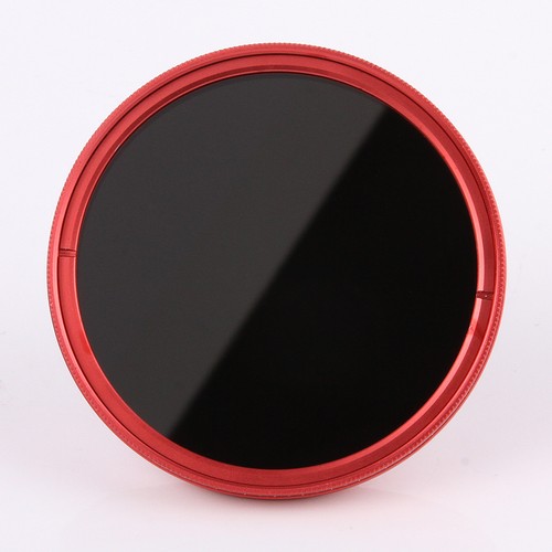 New FOTGA Fader Variable ND Filter 52mm ND2 to ND400 ND100 Neutral Density Red - Picture 2 of 11