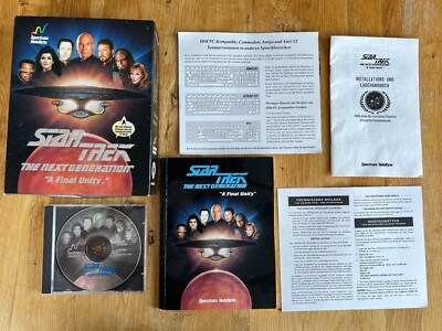 Star Trek - The next Generation - A Final Unity - PC - Bigbox / Eurobox -  kompl