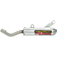 Pro Circuit R-304 Shorty Silencer (Aluminum; Brushed) SS02250-RE