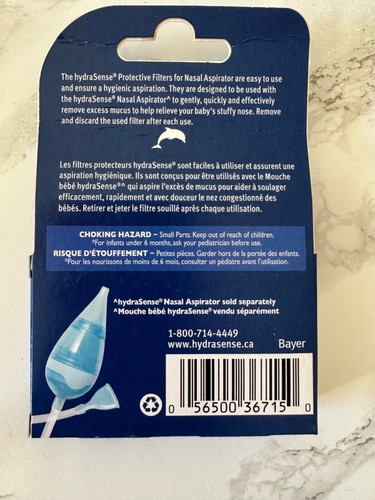 HydraSense Protective Filters for Baby Nasal Aspirator 40 Pack - Picture 5 of 5