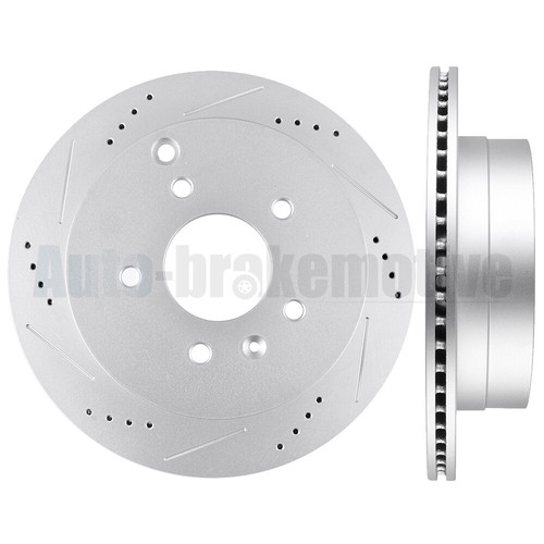 2PCS REAR DISCS BRAKE ROTORS FOR CHEVROLET EQUINOX 2007-2009 DRILL AND VENTED - Bild 6 von 12