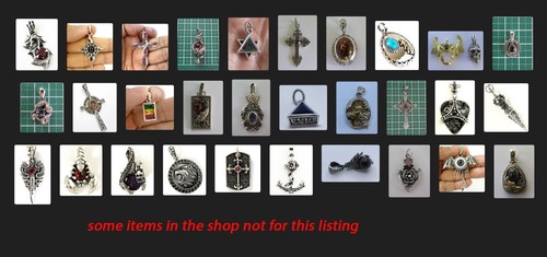 KNIGHT TEMPLAR CROSS SOLID STERLING 925 SILVER PENDANT - Picture 9 of 9