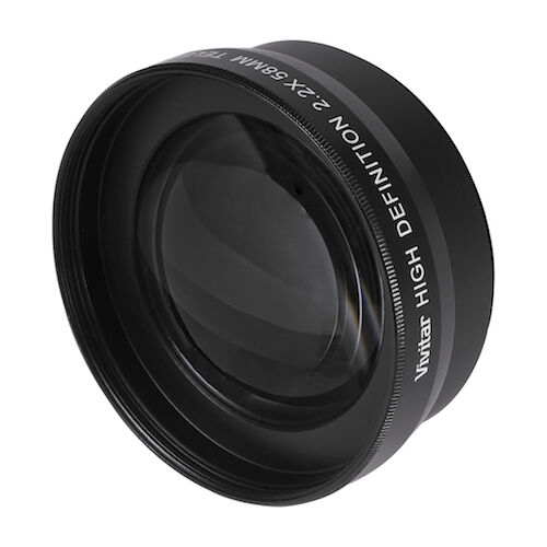 2.2X TELEZOOMOBJEKTIV FÜR Canon EOS Rebel SL2 mit 18-55mm / 75-300mm OBJEKTIV - Bild 7 von 8