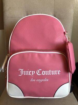 New! JUICY COUTURE Sports Star Cream & Pink Backpack Juicy Couture | Bags | New Juicy Couture Sports Star Cream  main image 3