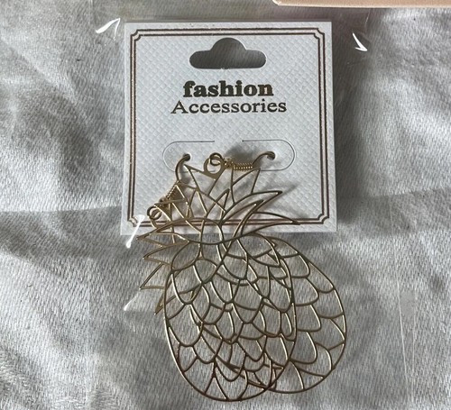 Women Pineapple Shoulder Retro Purse And Earrings Bracelet Lot - Picture 4 of 6