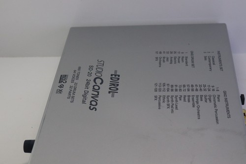 Roland Studio Canvas SD-20 24 bit Digital MIDI Module Great Condition - Picture 8 of 14