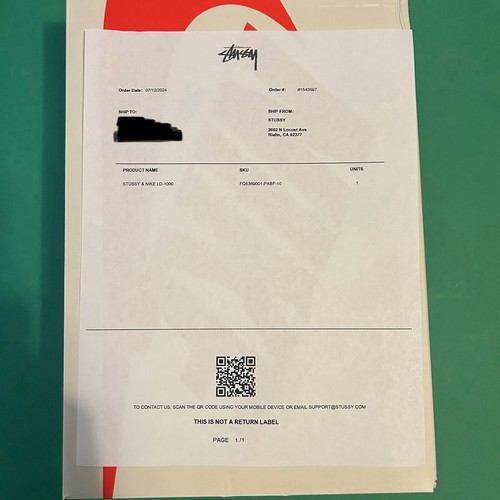 Größe 10 - Nike Stussy x LD 1000 SP Phantom Aquarius Blue - Bild 11 von 11