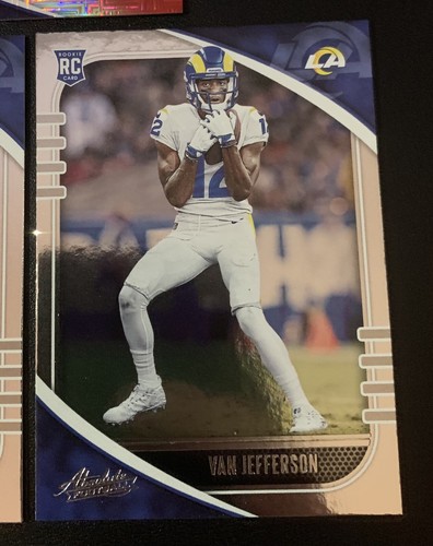 VAN JEFFERSON Absolute ROOKIE “MOJO” REFRACTOR “RWB” SSP RC #’d/199 +2x Base RC - Picture 5 of 9