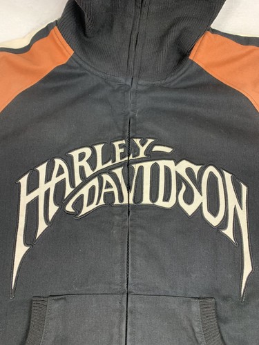 Giacca equitazione donna Harley Davidson XL cotone full zip collo alto zip x large - Foto 3 di 7