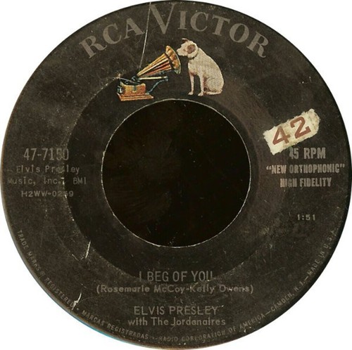 Elvis Presley With The Jordanaires - Don't - RCA Victor - 47-7150 - 7", Single, - Picture 4 of 4