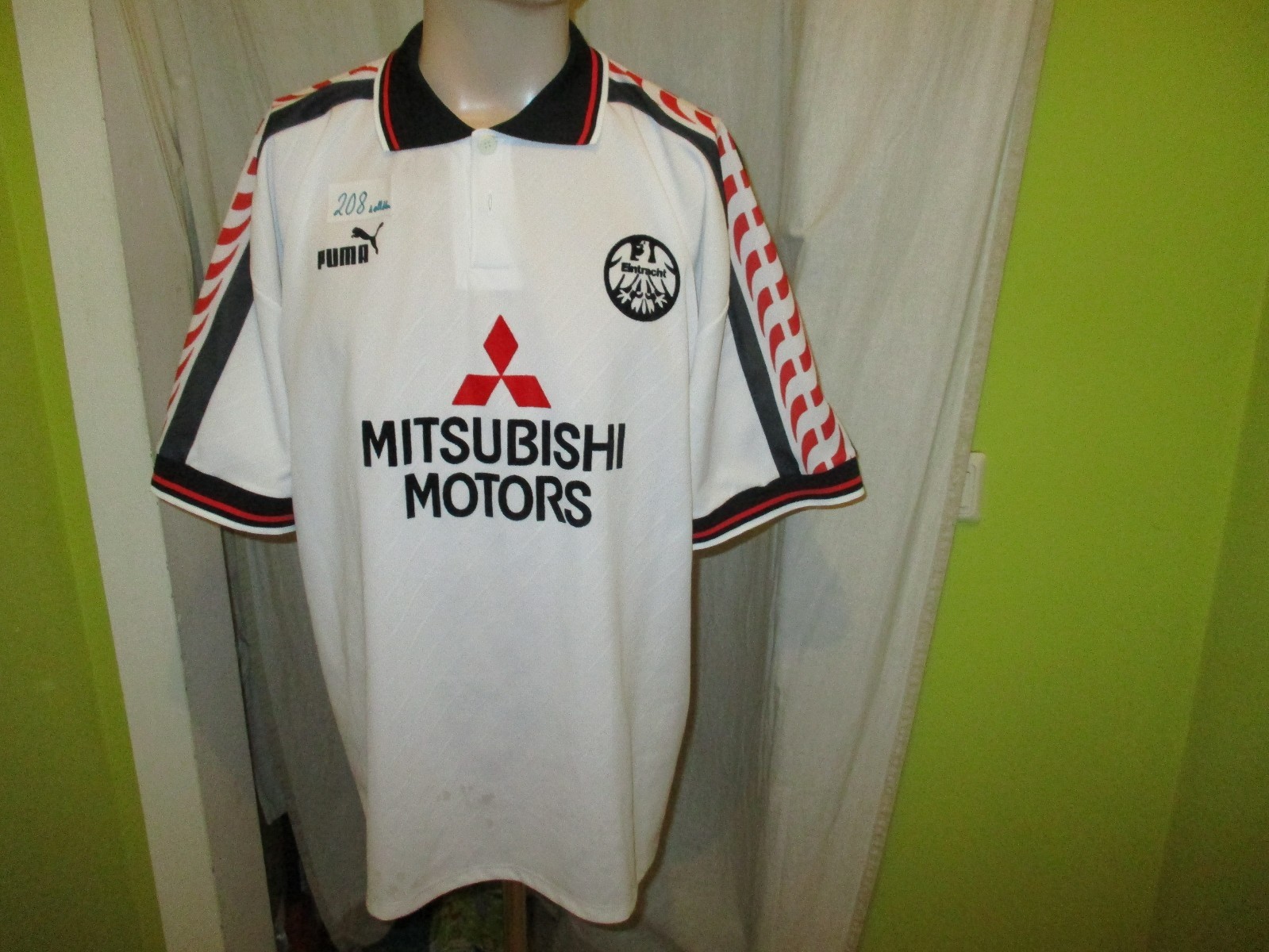 Eintracht Frankfurt Puma Auswärts Trikot 1996/97 "MITSUBISHI MOTORS" G.XXL Eintracht Frankfurt