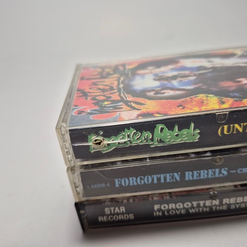 UNTESTED Forgotten Rebels Cassette Lot of 3 Love With The System Criminal Zero - Picture 11 of 18