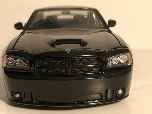 JADA BIGTIME MUSCLE BTM 2006 DODGE CHARGER SRT8 BLACK 1:24 NEW NO BOX  - Picture 4 of 10