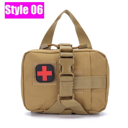 Tactical Bag Waist Belt Hunting Emergency Pack Medical First Aid Kit Camping - Bild 30 von 39