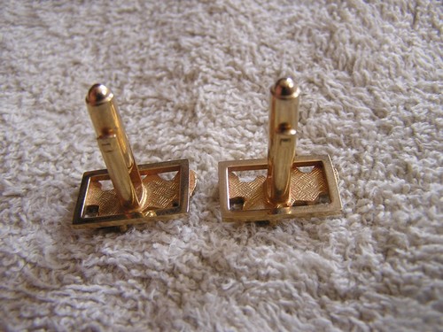 Vintage Shields Cufflinks with Antique Car Convertible - Picture 2 of 2
