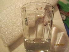 Hard Rock Cafe Honolulu Save the Planet Paneled Glass Shot Glass Made in USA