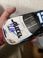 Authentic 2002 Action Ryan Newman Autographed  #12 Alltel Mobil 1 Speedpass 1/24
