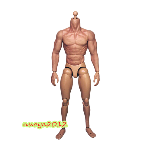 ZC toys 1:6 Male Strong Muscular Flexible Doll 12inch Action Figure Body Soldier - 第 2/10 張圖片