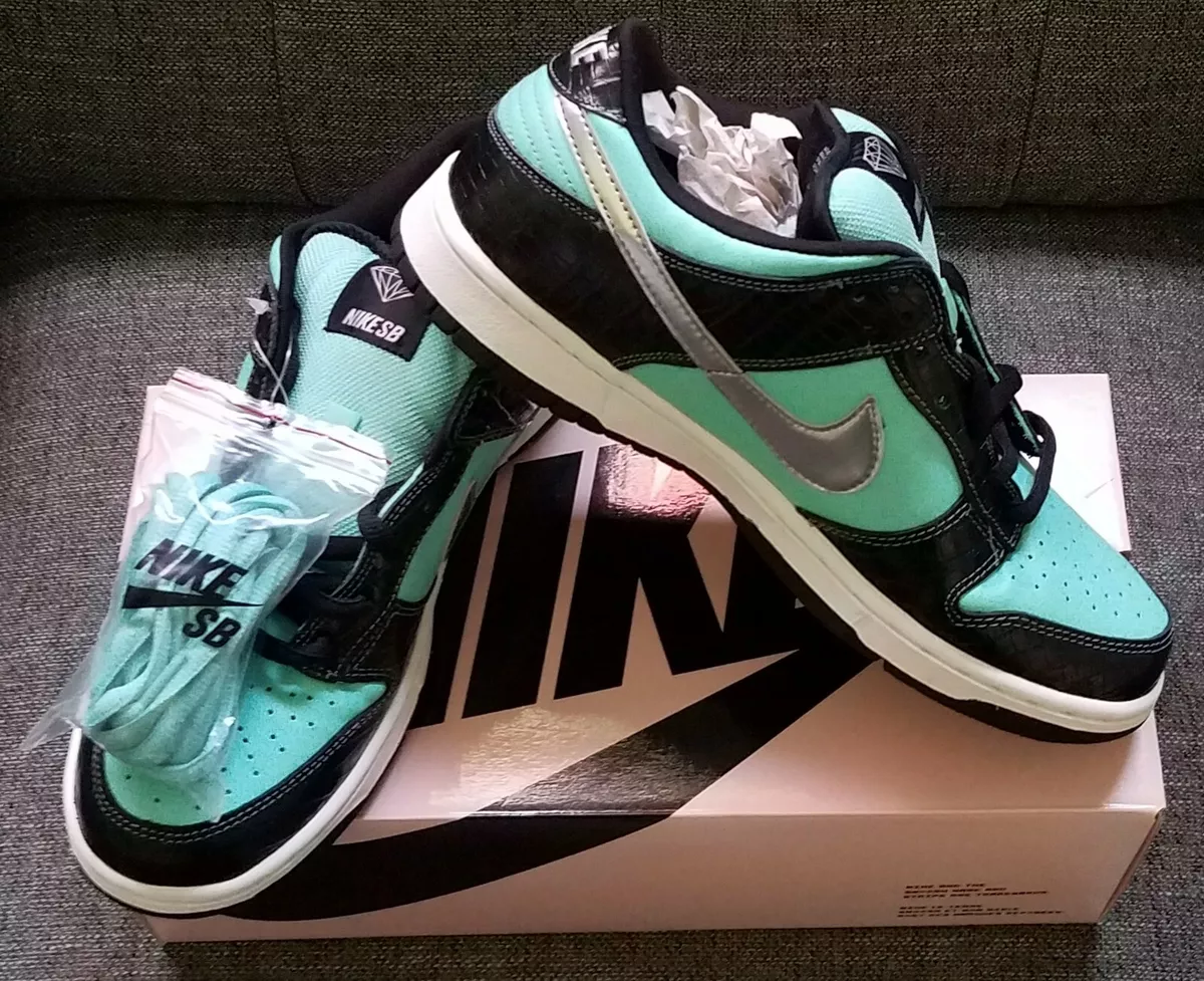 Nike Dunk Low PRO SB Diamond Supply CO Tiffany Aqua 2005 US Size 10 Brand  New