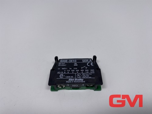 Allen-Bradley Kontaktelement 800E-3X10 contact block module 10A Serie A - Bild 2 von 7