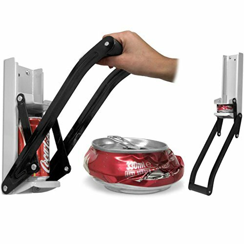 HEAVY DUTY 16OZ 2 IN 1 CAN CRUSHER WITH BOTTLE OPENER BEER TIN RECYCLING TOOL - Picture 3 of 4