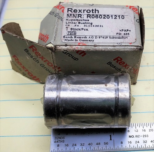 R060201210 Bosch Rexroth Metric Series Bushing / Bearing  [OF34] - Picture 1 of 6
