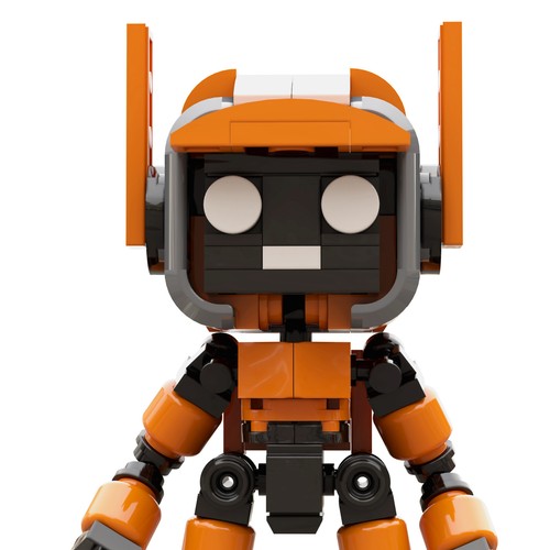 MOC K-VRC Smart Future Robots Building Block Toy from Movie Love, Death & Robots