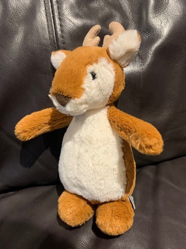 Jellycat Bobkin Reindeer Soft Plush 20cm - excellent condition - 2 available - Picture 5 of 6