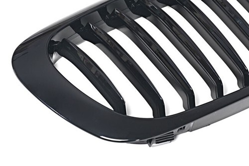 Frontgrill Kühlergrill Maske Schwarz Hochglanz für BMW E46 Coupe Cabriolet - Bild 2 von 2