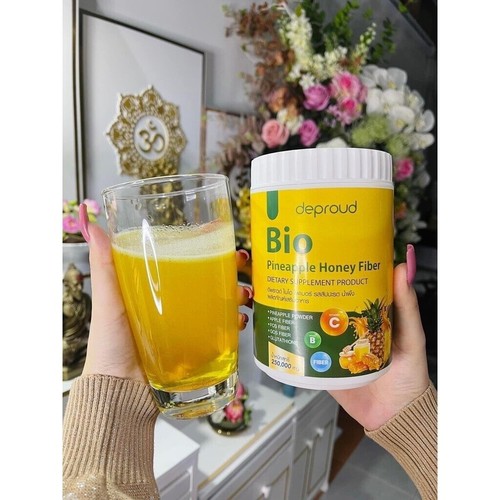 Deproud Bio Fibra Ananas Miele Bevanda Dieta Forma Sana e Cura della Pelle - Foto 6 di 9
