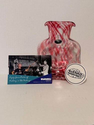 Blenko #384 Special Edition Passion Fruit Water Bottle - Brand New - Picture 9 of 9