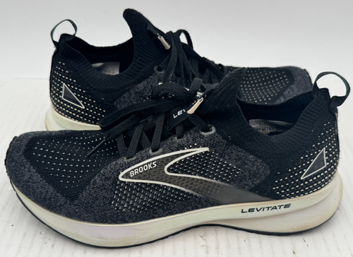 Brooks Levitate 5 Sneakers Women's 8.5 Black Athletic Running Shoes - Picture 2 of 9