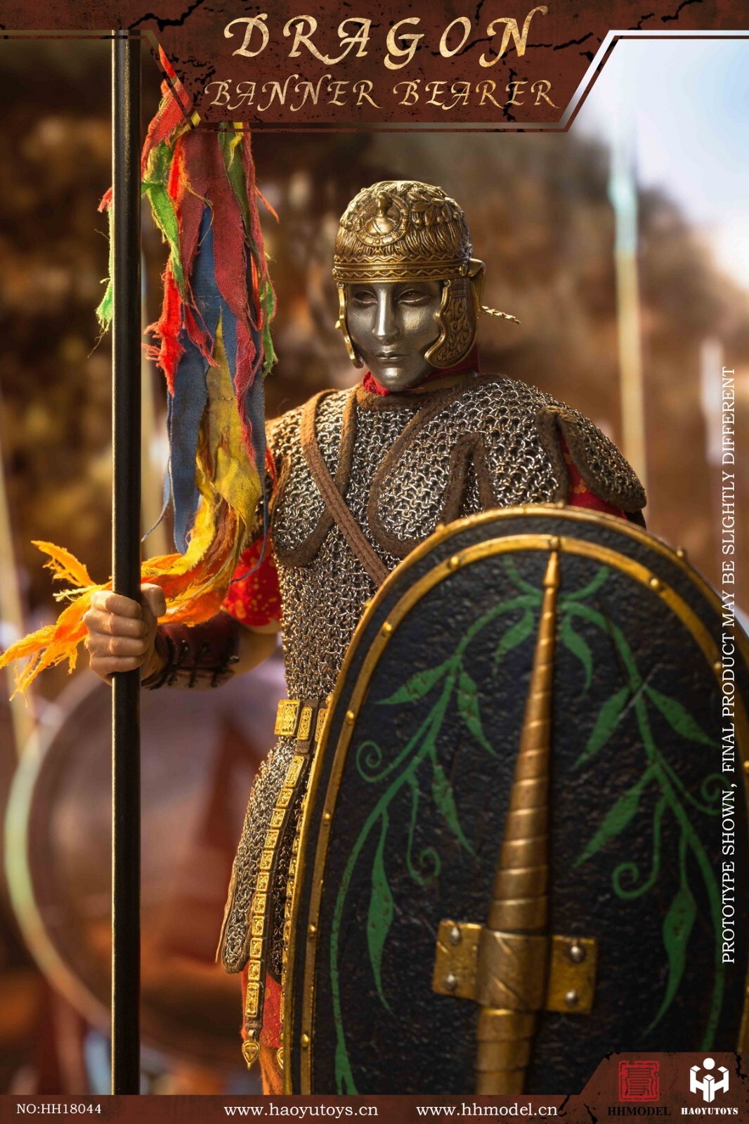 HHMODEL & HAOYUTOYS HH18044 ROME Empire Dragon Banner Bearer 1/6 Action Figure