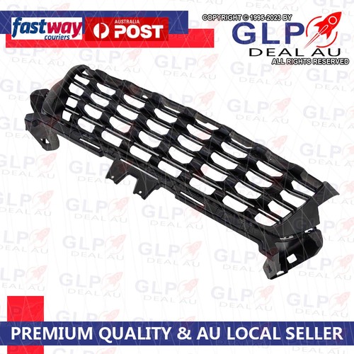 Matt Black Bumper Bar Grille Grill Mesh for Holden Colorado RG UTE 2016-2020 - Picture 2 of 5