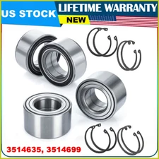 Front & Rear Wheel Bearing Kit For Polaris Ranger 900 Ranger XP 3514635 3514699
