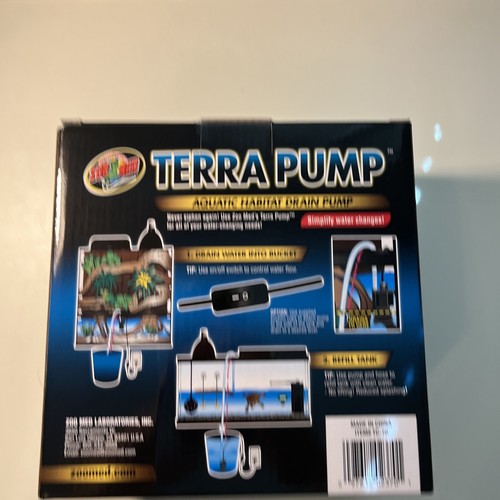 Zoo Med Terra Habitat Aquatic Habitat Drain Pump: Free U.S Shipping - Bild 3 von 8