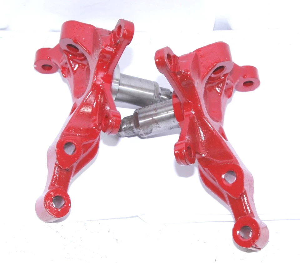 For 89-94 Nissan 240SX S13 95- 98 Nissan 240SX S14 Angle Kits Suspension RED  - Image 4 of 4