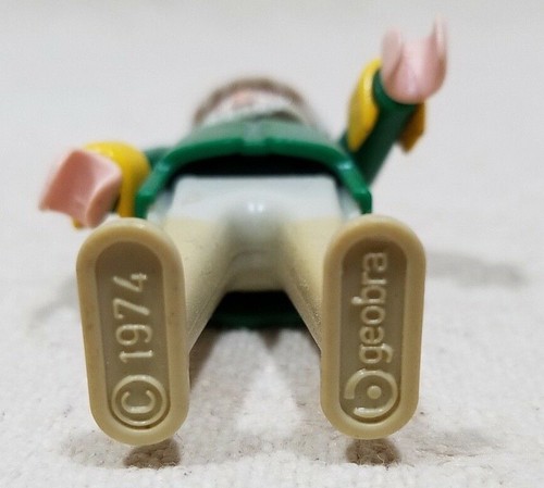FIGURA PLAYMOBIL GEOBRA 1974 REY MEDIEVAL CABALLERO AMARILLO VERDE 3 - Imagen 8 de 12