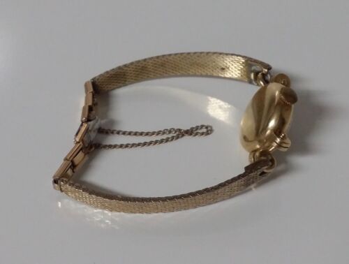 Le Coultre 14k Yellow Gold Ladies Round Hand-Winding Watch 18mm - Picture 7 of 10