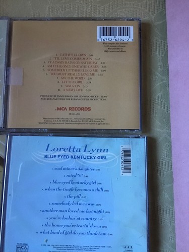 lot 4 CD’s Reba McEntire Allan Jackson Randy Travis Loretta Lynn country cds - Picture 3 of 4