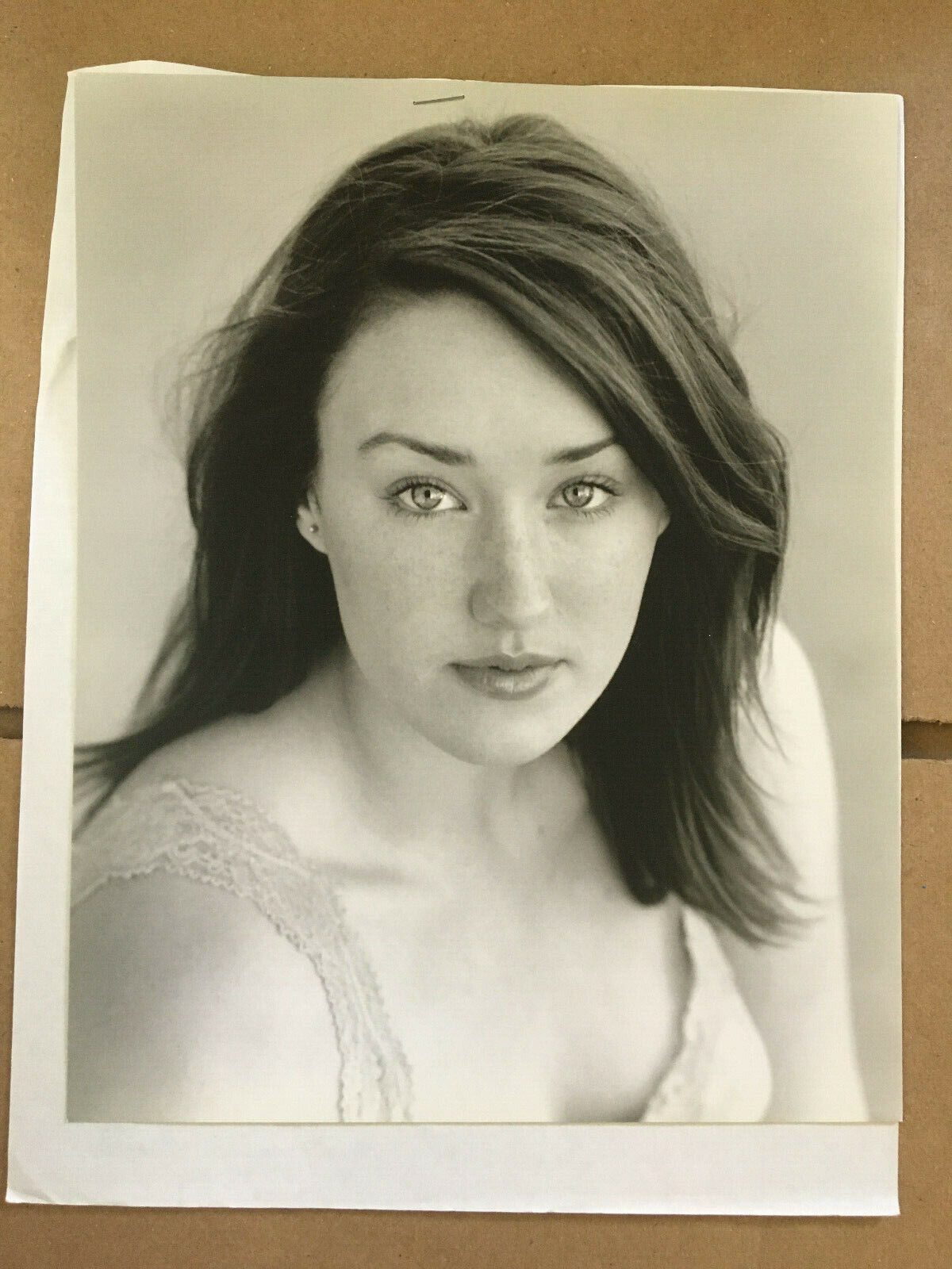 Ashley Johnson , original talent agency headshot photo with credits #3