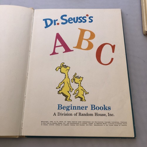 DR. SEUSS BOOK LOT OF CHILDREN BOOKS! Beginner Books Bright Book Club Edition 4 - Picture 6 of 12