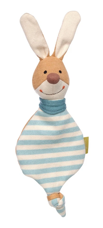 Sigikid Mini-Schnuffeltuch Strick Hase green ca. 27 cm, Neu Art-Nr. 39328