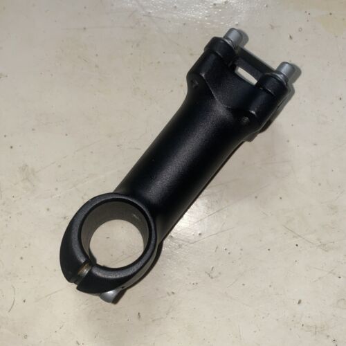 Bicycle bike stem 95mm +/-15 degree 25.4mm 1 1/8th” Black with Bolts Included - Picture 3 of 11